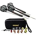 CUESOUL Big Beast 90% 26g/27g Steel Tip Tungsten Dart Set with Dart Case