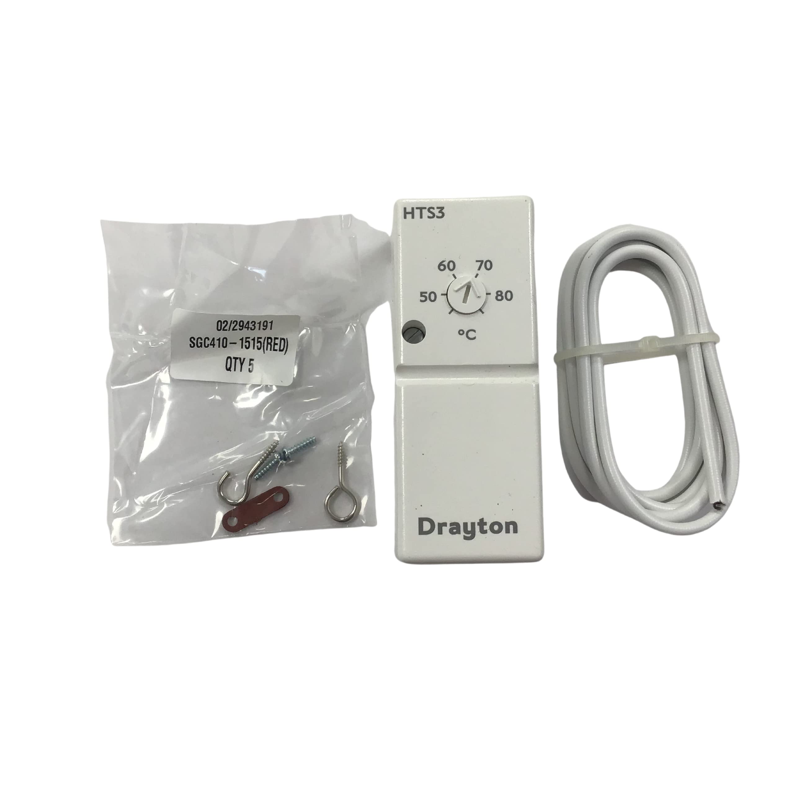 ACL Drayton HTS3 Cylinder Thermostat Stat 50-80c