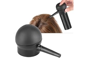 YULATIK Hair Fibers Applicator Pump Nozzle for Thinning Hair, Hair Fiber Nozzle Hair Building Fibers Hair Thickening Tools for Men and Women