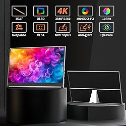 Magedok Portable Monitor OLED 4k,15.6 Inch