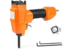 KIMSING KAMSIN KT38 Pneumatic Nail Puller, Air Nails Remover Gun,Professional Punch Nails shank diameter of 3-5 mm (0.118"-0.196"),Pneumatic Nails puller for Denailing & Recycling (KAMSIN KT38 Nail Puller)