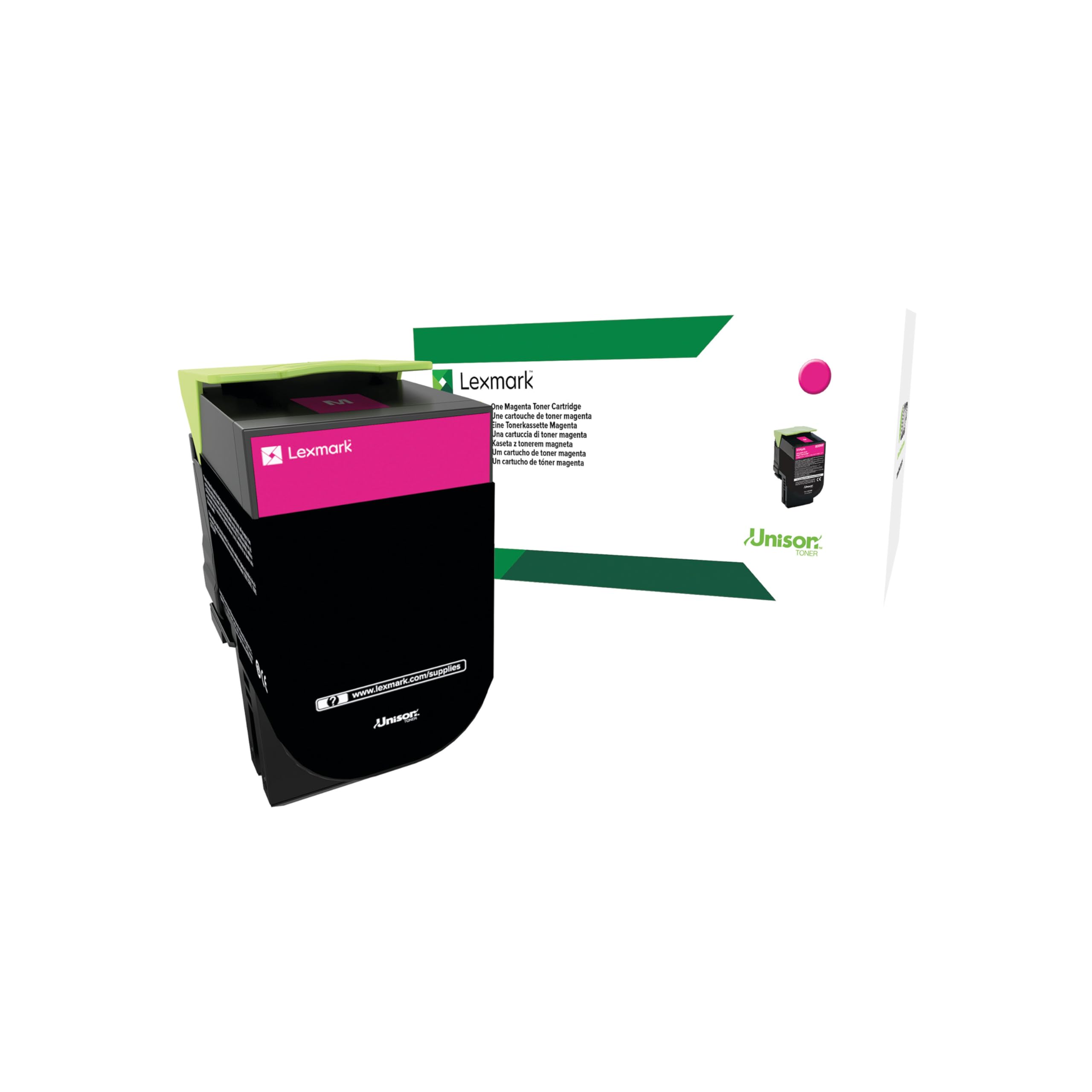 Lexmark 702m Return Program Toner Cartridge - Magenta, c20m0