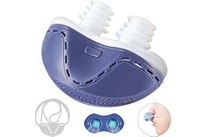 ANITIATE Anti Snoring Devices, Sleep Apnea Devices, Mini Anti Snoring Sleep Aid, Comfortable Variable Speed Stop Snoring Machine with Double Eddy Current, Suitable Solution for Men and Women Snoring
