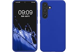 kwmobile Case Compatible with Samsung Galaxy S25 Case - Soft TPU Silicone Cover for Samsung S25 Case - Non-Slip Drop Protecti