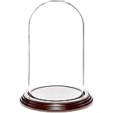 Plymor 4" x 7" Small Glass Display Dome Cloche