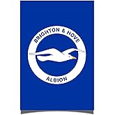 Desert Cactus Brighton & Hove Albion Poster Football Soccer 11 x 17 Inch Room Office Décor Decoration Official Fan Gear (11x17 inch,Design B, Paper)