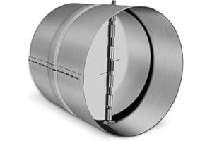 FRESH SPEED 4 Inch Professional Backdraft Damper Shutter Connector Duct