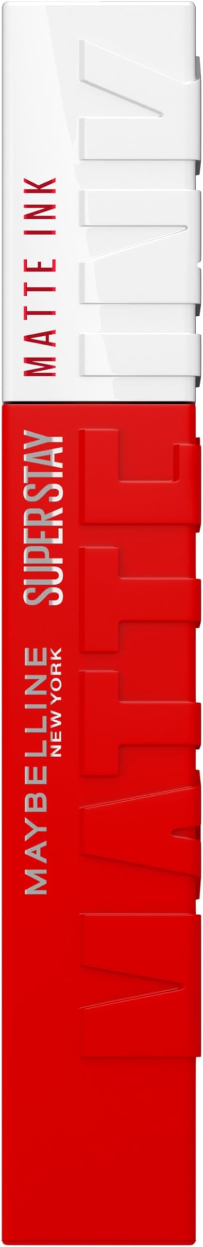 Maybelline Superstay Velvety Matte Ink Lipstick 118 Dancer Red 16H Lip Color