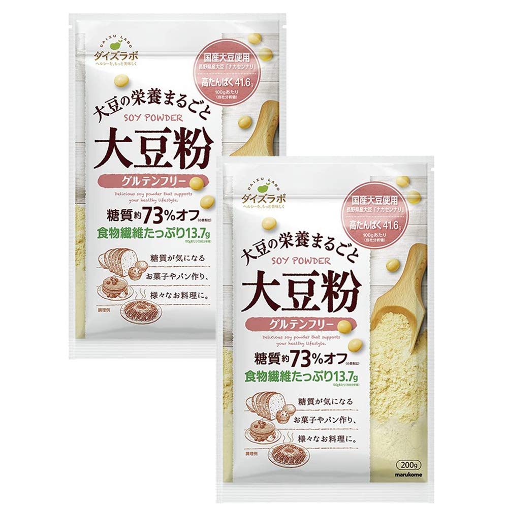 マルコメ ダイズラボ 大豆粉 【国産大豆使用】 200g×2袋商品画像