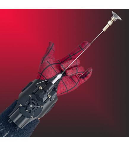 Hasbro Spider-Man Web Shots Disc Slinger Blaster Toy - Launch Discs Like Spider-Man, Ages 5 And Up - View #9