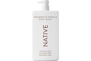 Native Sulfate Free Body Wash Contains Naturally Derived Ingredients | for Women & Men| Coconut & Vanilla, 36 oz