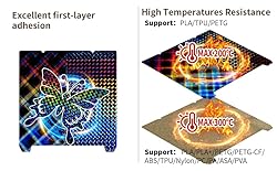 【2pcs with 3 Patterns】K1C Build Plate 235x235mm
