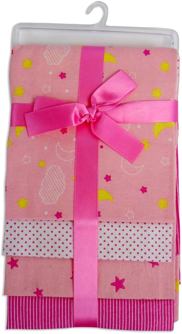 pink receiving blankets