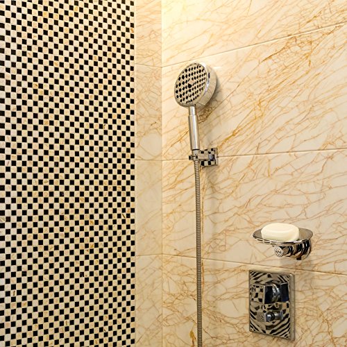 BOPai Elegant Suction Soap Dish,Powerful Vacuum Suction Cup Soap Holder,Bathroom Kitchen - Thumbnail 5