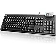 Adesso EasyTouch 630SB-TAA Smart Card Reader Keyboard with Large Print Keys, Made in Taiwan, (TAA Compliant)