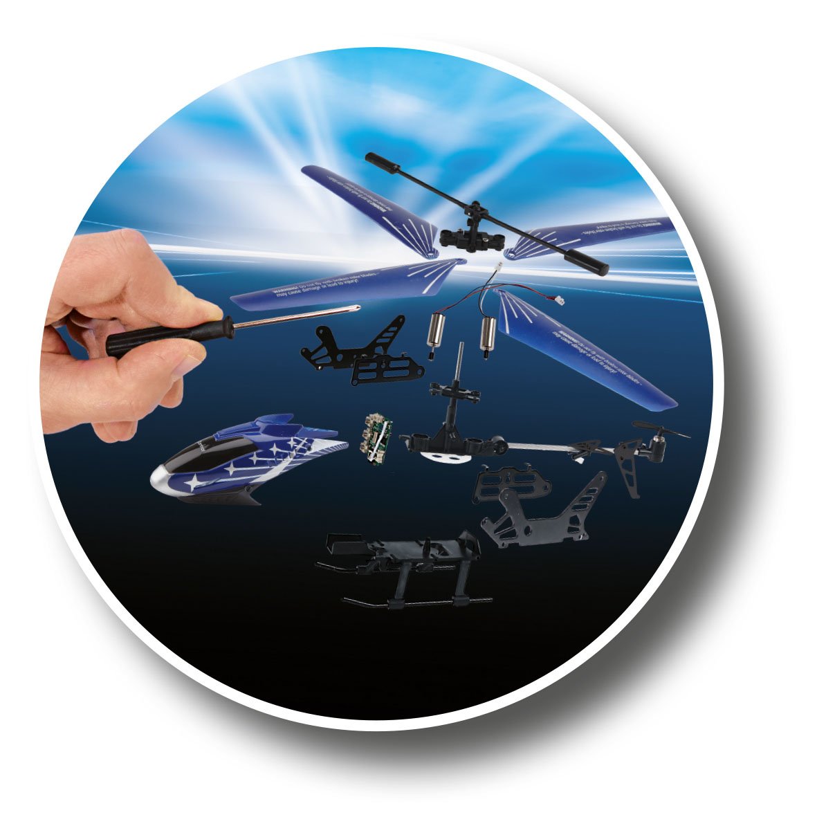 revell helicopter advent calendar