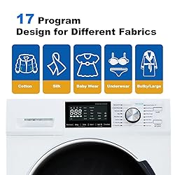 Ventless Washer Dryer Combo 2.7 cu.ft, 24" All In