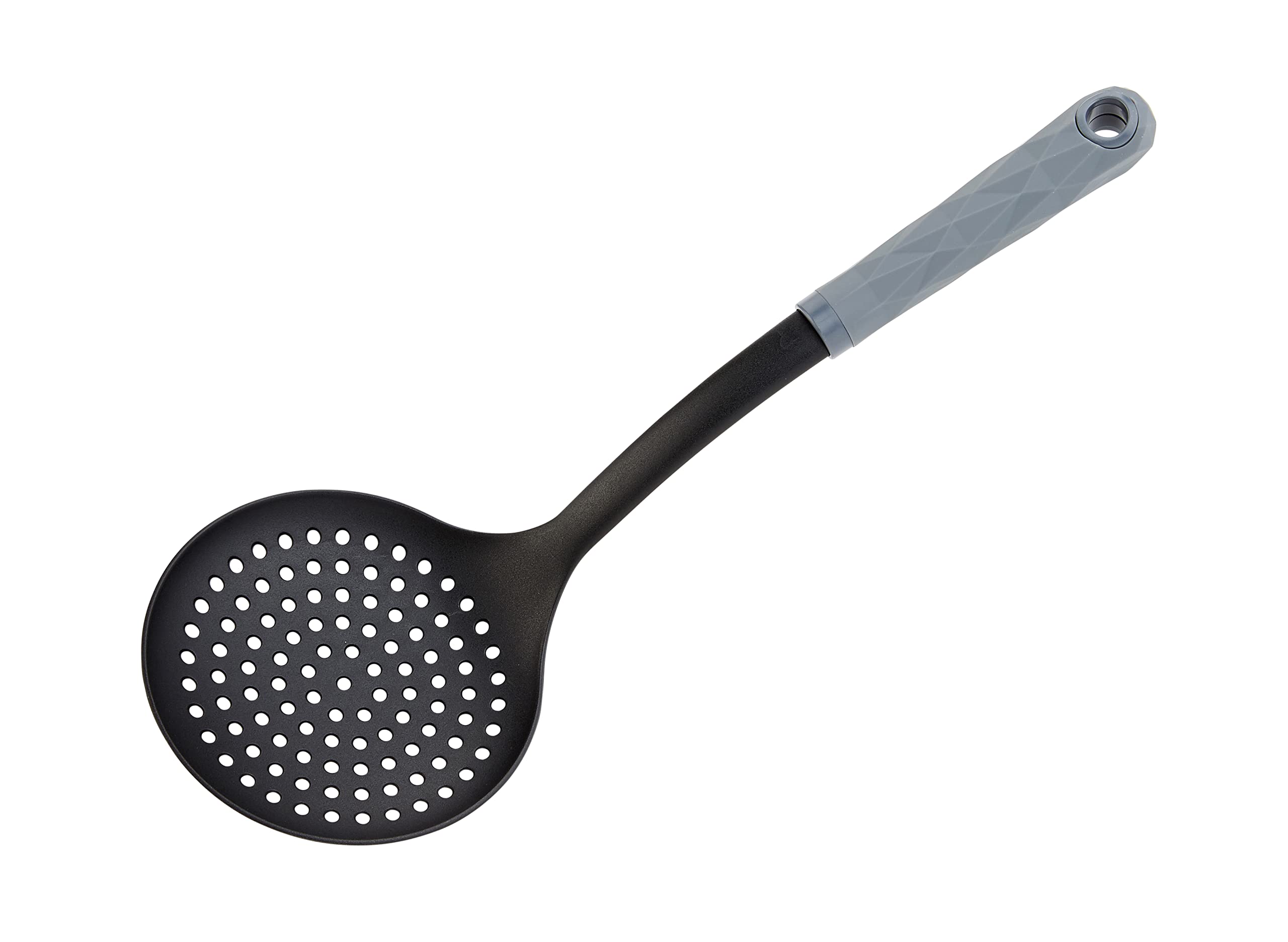 Wiltshire Diamond Handle Skimmer, Frying and Draining, Dimensions: 33x11x7cm, Colour: Grey