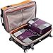 eBags Classic Medium 3 Piece Packing Cube Set (Eggplant)