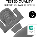 hauck Highchair Baby Seat Pad Dark Grey for Alpha+ High Chair 6 Months view 4