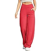 G4Free Wide Leg Pants for Women Loose Yoga Pants with Pockets Petite/Regular/Tall Stretch Casual Lounge Pants
