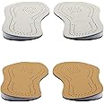 QYQQFZ 1 Pair Leather OX Leg Orthopedic Insoles Heel Inserts Lift Shoe Wedge Knee Pads Women and Men Corrective Pronation, Supination, Medial, Lateral (43 44) 0 TCBH01