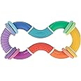 Nuby Twist-a-Ring Rattle Teether Toy for Babies - Toy for Baby Teething Relief - 6+ Months
