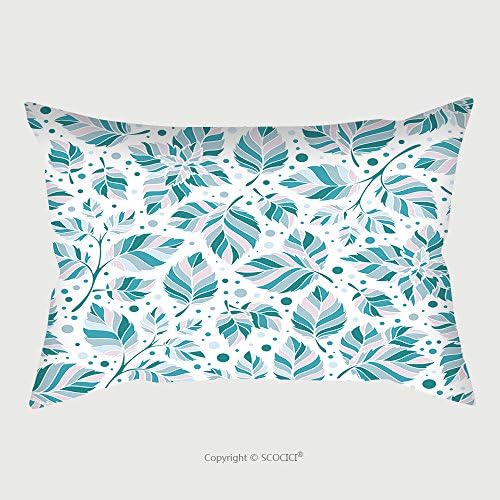 Custom Satin Pillowcase Protector Mint Leaf Pattern Peppermint Leaves Sketch Vector Background For Tea Wrapping Paper Organic 587287100 Pillow Case Covers Decorative