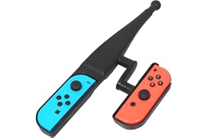 MENEEA Fishing Rod Compatible with Joy Con,Fishing Game Kit compatible with Nintendo Switch OLED/ Nintendo Switch Bass Pro Shops - the Strike Championship Edition and Legendary Fishing - Standard Edition
