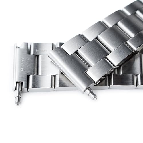 20mm Super-O Boyer 316L Stainless Steel Watch Bracelet Straight