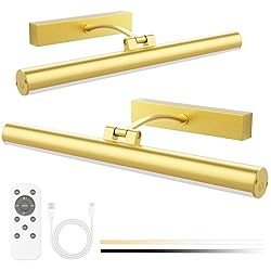 Bridika Picture Lights for Wall Battery Operated