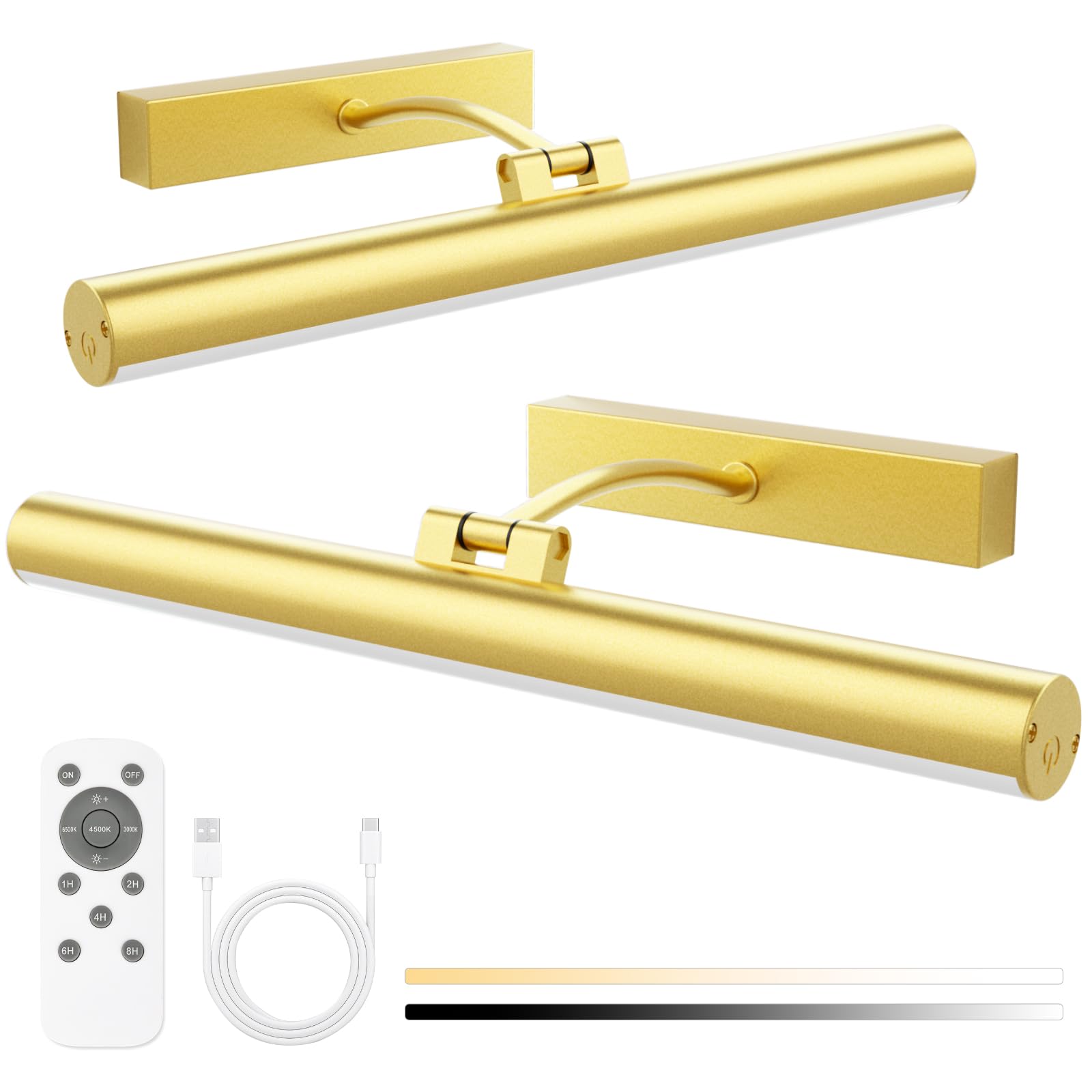 Bridika Picture Lights for Wall Battery Operated