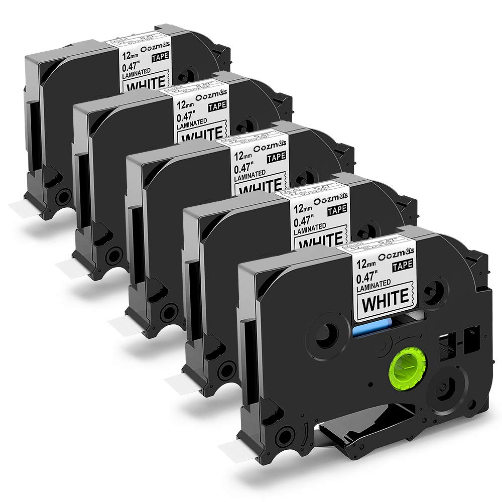 Ptouch TZ Tape 12mm, Label Maker Tapes TZe231 for Brother ptouch PT