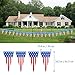PBPBOX Fourth of July Decorations Patriotic Decoration Independence Day Party Supplies, Include Pennant Flags 24 Feet, 6 Foil Hanging Swirls, 9 Star Cutouts