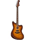 Amazon.com: Fender Acoustasonic Standard Jazzmaster - Aged Natural