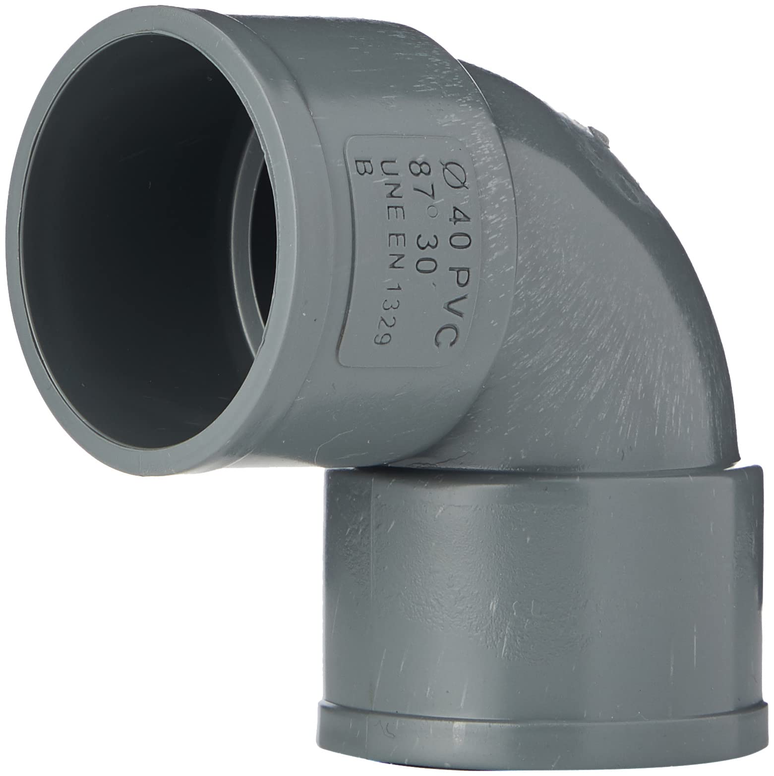 Anzapack 855552X PVC Elbow Female - Female, 87o, 40 mm