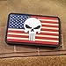NEO Tactical Gear Punisher American Flag PVC Morale Patch
