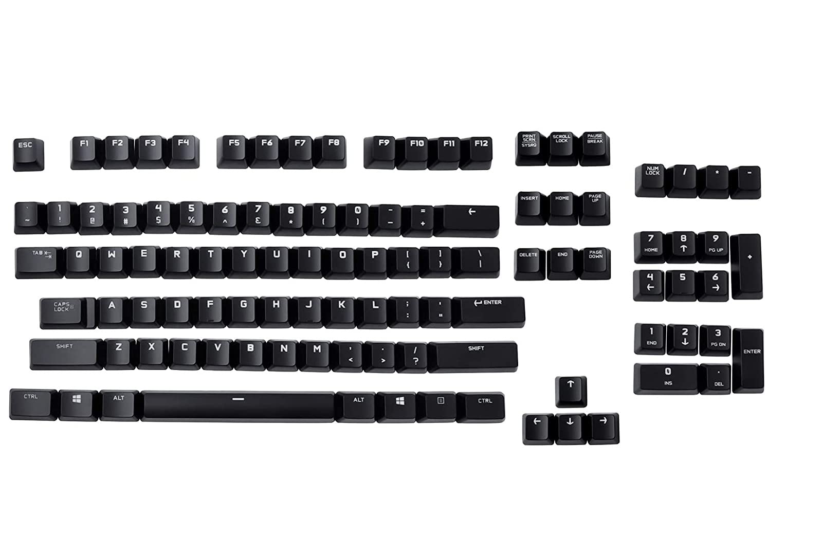 Photo 1 of 104 Keys Full Keycaps for Logitech G610 G512 G513 Mechanical Gaming Keyboards