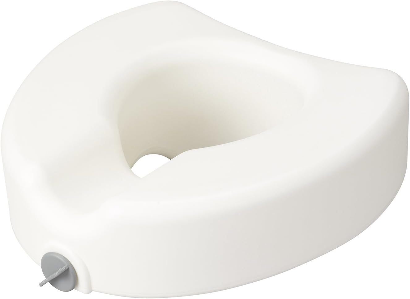 Drive Medical Premium Plastic Raised Toilet Seat with Lock, Elongated: Health & Personal Care