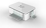 Raspberry Pi Case for Raspberry Pi B + and Pi2, Black white - white