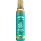 OGX Locking + Coconut Curls Decadent Creamy Mousse, 7.9 Ounce