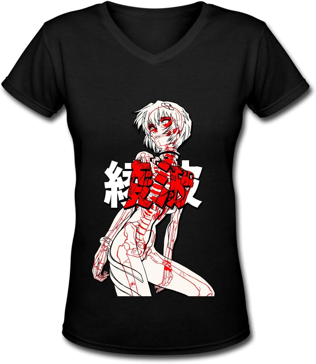 rei ayanami t shirt bershka