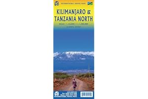 Kilimanjaro & Tanzania North Travel Map 1:63,000/3M