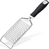 Rainspire Professional Cheese Graters for Kitchen Stainless Steel Handheld, Metal Lemon Zester Grater With Handle For Cheese,