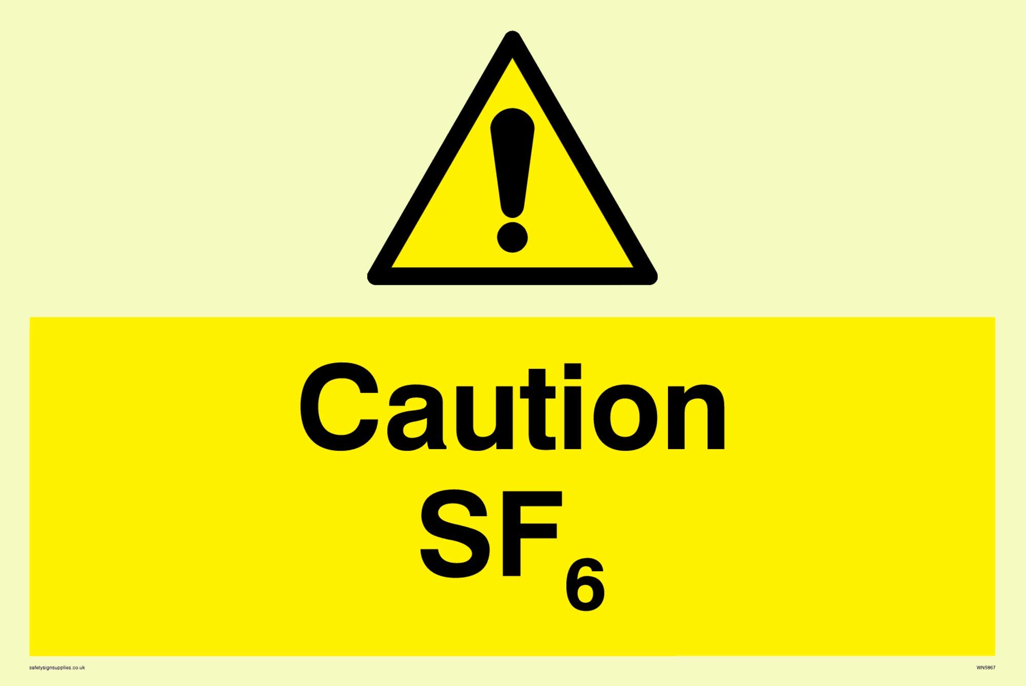 Caution SF6