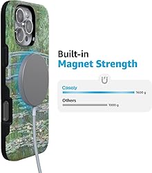 Casely iPhone 16 Pro Max Case Monet's Bridge