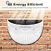 Solar Lights [4PCS], MoKo Outdoor Waterproof Solar Powered Security Lamp, Wall-mounted 6 LED Decorative Step Lights with Auto Sensor for Pathway, Driveway, Patio, Deck, Yard, Garden - WHITE