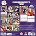 Turner Licensing Sport 2017 Clemson Tigers Team Wall Calendar, 12