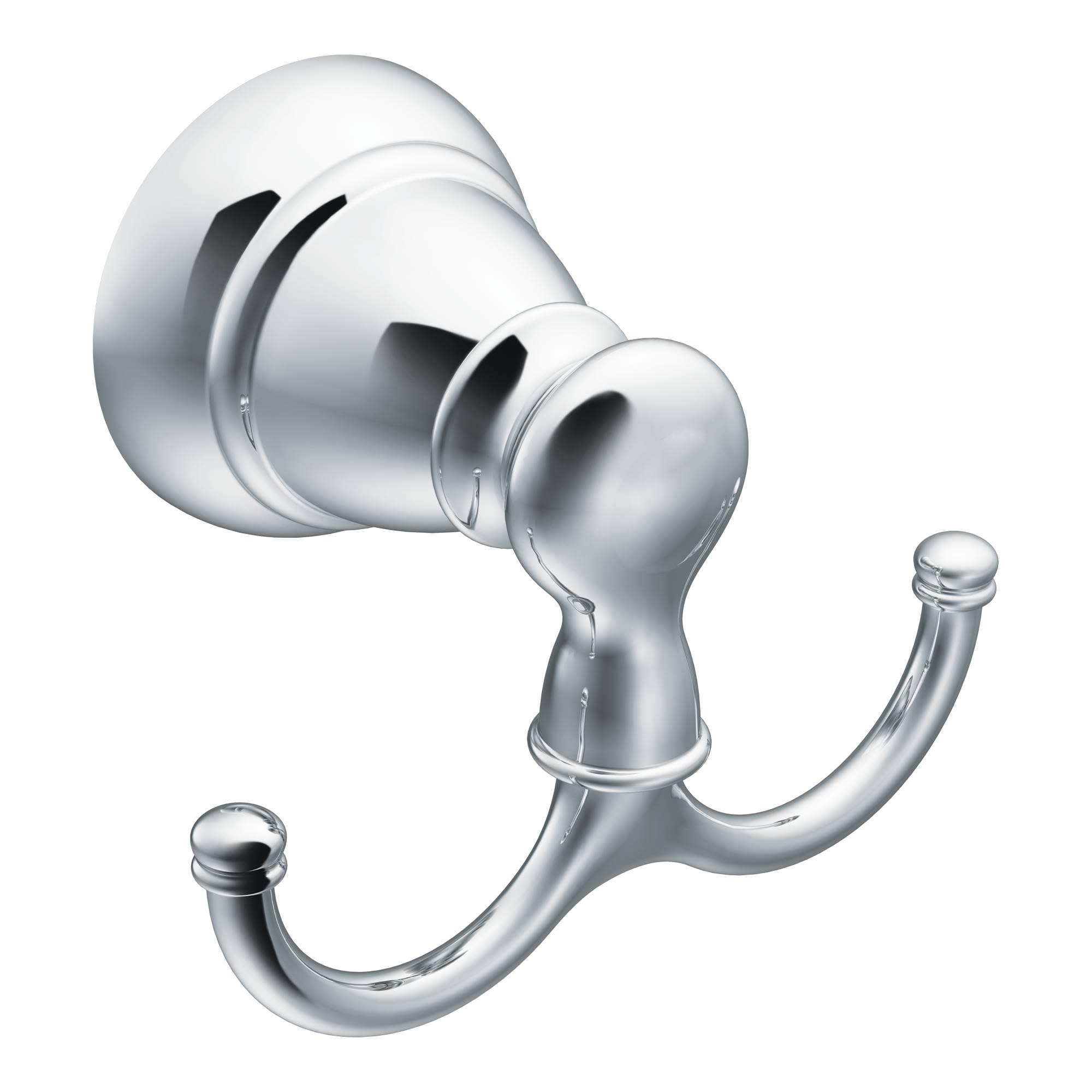 Moen, Chrome Y2603CH Banbury Double Robe Hook, 1