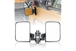 Altyostar Magnetic Side Mirrors for Tractor, High-Strength Side Mirror Compatible with Compact Tractor Full Size Tractors